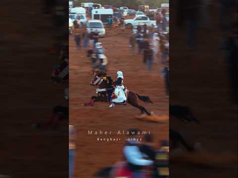 الفارس الصغير أمير فنوش الدرسي من الميز الشعبي في الحمدة الجبل الأخضر برقة ليبيا