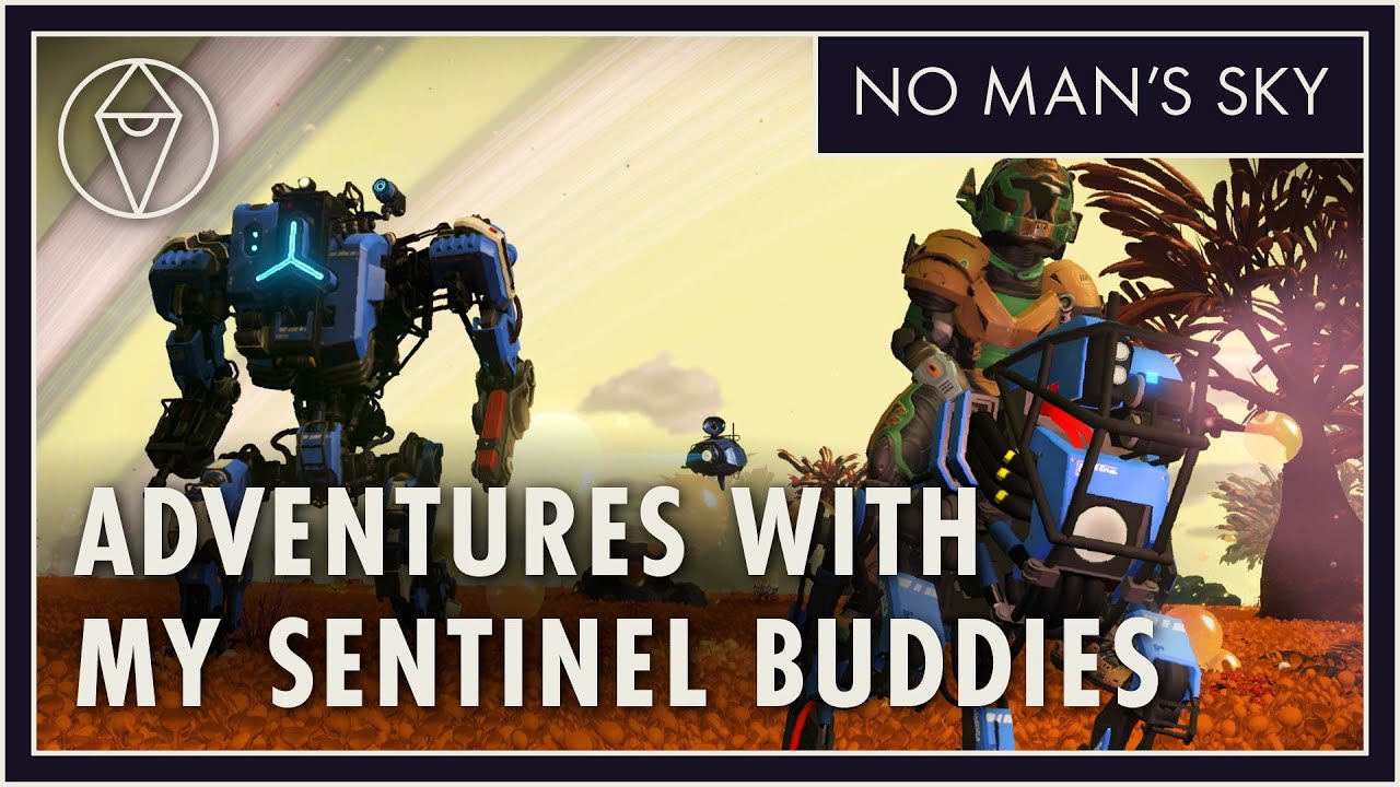 Adventures with Sentinel Companions in No Man's Sky | SENTINEL Update PS5 Gameplay 2022