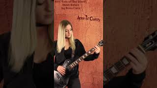 ALICE IN CHAINS - THEM BONES RIFF | Riff/Solo of The Week by Anna Cara #shorts
