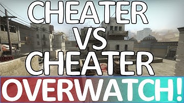 INSANE CHEATER VS CHEATER OVERWATCH CS:GO