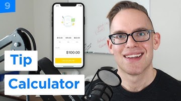 iPhone Apps 101 - How to Design an Awesome Tip Calculator App Using Xcode 9 and Swift 4 (9/29)