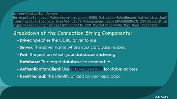 Solving the Assertion Failed Error in ODBC Connections with .NET Core