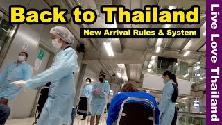 back to thailand | the new arrival rules & system | bangkok airport #livelovethailand