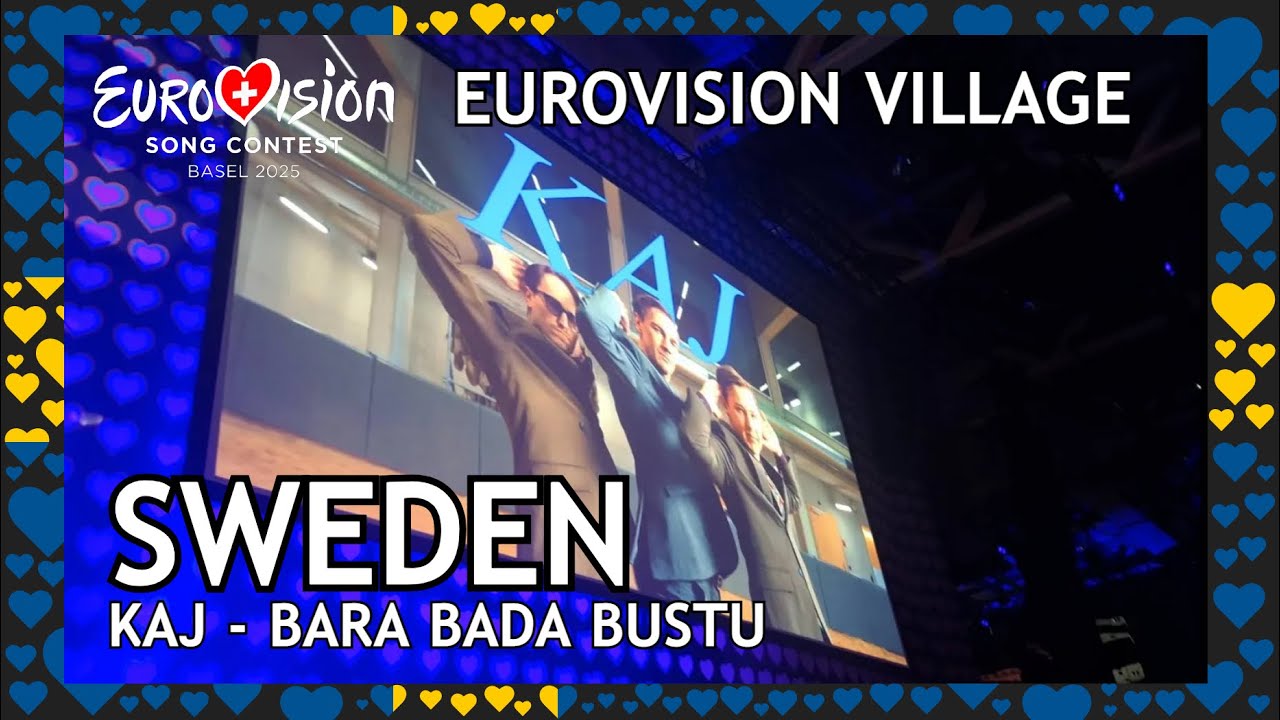 🇸🇪 Sweden | Kaj - Bara Bada Bastu | Grand Final | Eurovision Village 2025
