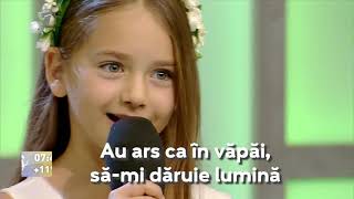 Ana Cernicova &amp; Amelia Uzun - Învățătorii mei (KARAOKE)