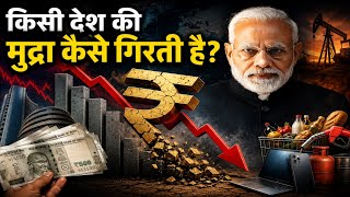 किसी देश की मुद्रा कैसे गिरती है? Trade Deficit, Inflation & Dollar Explained