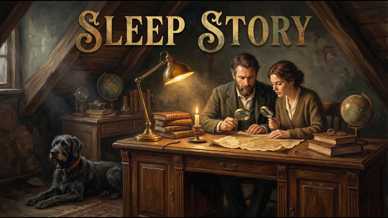 The Map in the Attic Journey to Sun City  | Full Bedtime for Deep Sleep