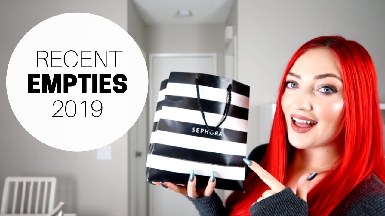 Recent Empties 2019