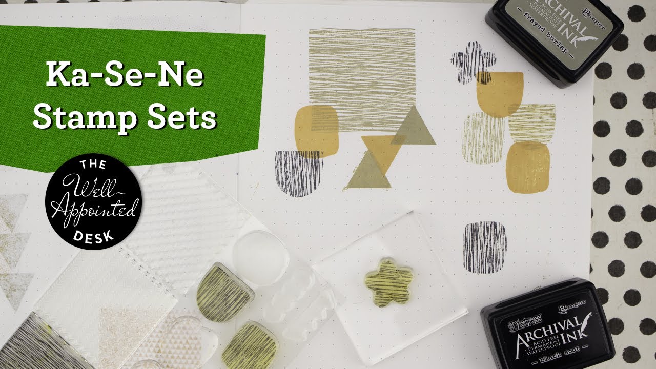 Product Review: Ka-Sa-Ne Texture & Shape Stamp Sets