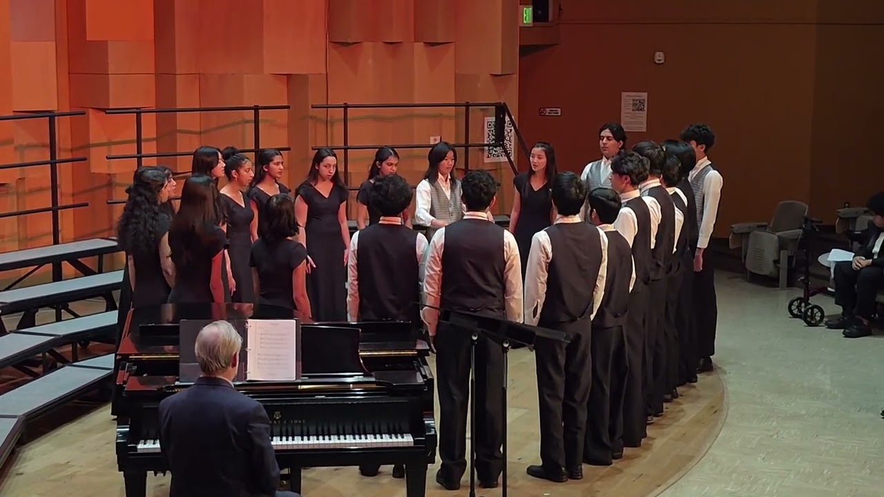 Kayla Conducts IHS Chamber Chorale @ CSUEB -  