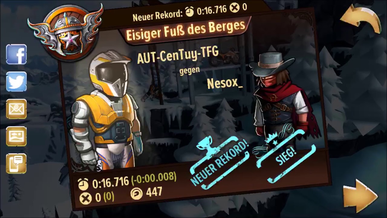 Trials Frontier - Icy Foothills (World Record) - 16.716