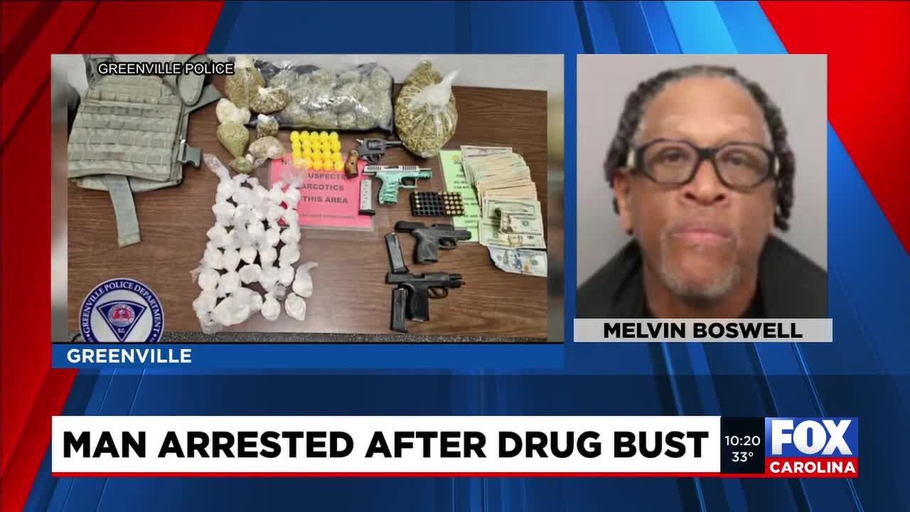 Man accused of trafficking, kidnapping after drug bust in Greenville ...