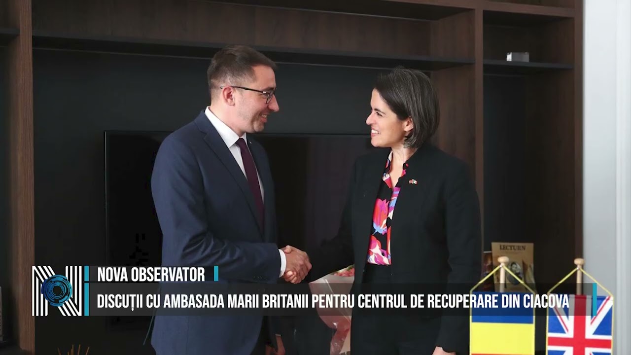 Discuții cu Ambasada Marii Britanii pentru Centrul de recuperare din Ciacova