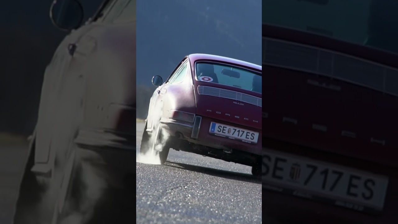 Porsche 912 sideways!!