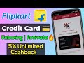 Flipkart Axis Bank Credit Card Unboxing and Activation | flipkart credit card pin generation | Guide