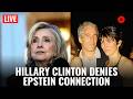 LIVE | Hillary Clinton Addresses Epstein Questions After Testifying