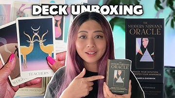 Modern Nirvana Oracle Deck Unboxing & Flipthrough | Tarot Interview & Spread | Collective Reading