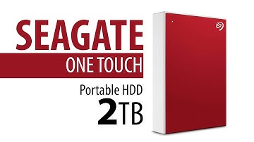 Seagate One Touch 2TB Portable HDD | Free Adobe Photography Plan for 4 Months