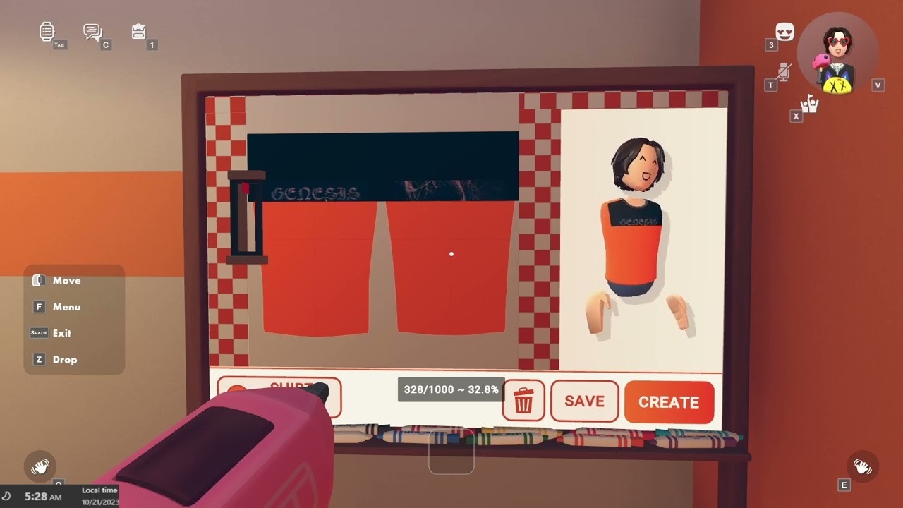 Genesis Shirt Print Time Lapse (Rec Room Printing)