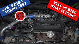 LOW $ TURBO HONDA B18A (NON VTEC TURBO)