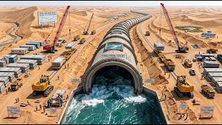 How Libya Built the Impossible 4,000 KM Underground Water Network Beneath the Sahara