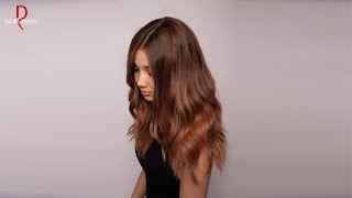 Окрашивание длинных густых волос / ШАТУШ и МЕЛИРОВАНИЕ / Урок для парикмахеров / Колористика