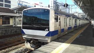常磐線　E531系K412編成　水戸駅