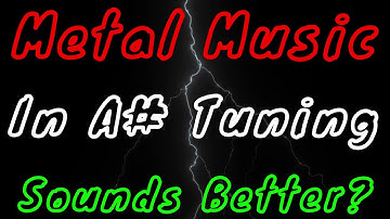 Linkin Park - Numb in A# tuning: SOUNDS BETTER?