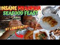 INSANE MYANMAR SEAFOOD FEAST -- MUST-TRY EXPERIENCE of a LIFETIME ($7 LOBSTER??)! Yangon, Myanmar!