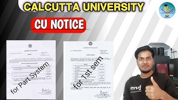 CU NOTICE: 1ST SEMESTER EXAM FIRM DATE EXTENDED | PART SYSTEM REVIEW NOTICE | cu news