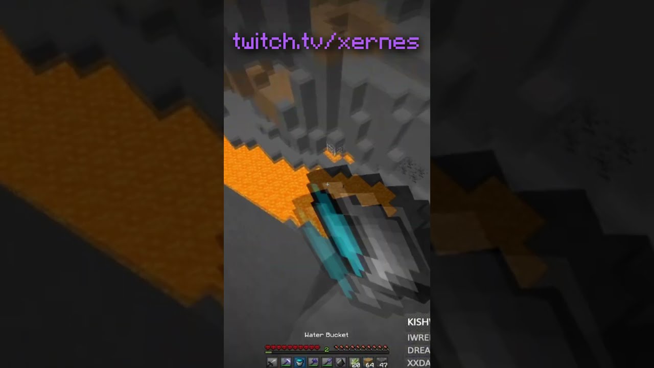 Minecraft UHC but LAVA