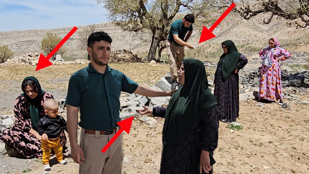 ⁣Rasoul's sudden and unexpected presence and his shock at Masoumeh's pregnancy