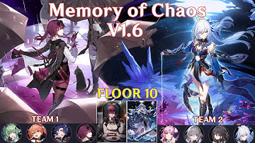 MoC Floor 10 | E0S1 Kafka x E0S1 Jingliu | Honkai: Star Rail 1.6.1