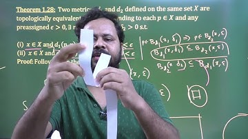 Topological Equivalence | Metric Space | Metric Topology