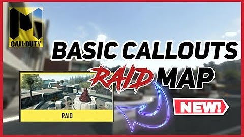 *NEW* 𝐑𝐀𝐈𝐃 MAP CALLOUT for BEGINNERS // Call of Duty Mobile // CODM
