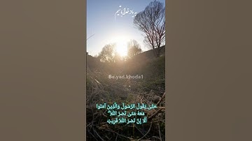 #سورة_البقرة #آیه ۲۱۴#تلاوت #آیات #قرآن #سورة #البقرة #قرائت_قرآن #قرائت  #بقرة #تلاوتقران#قران#الله