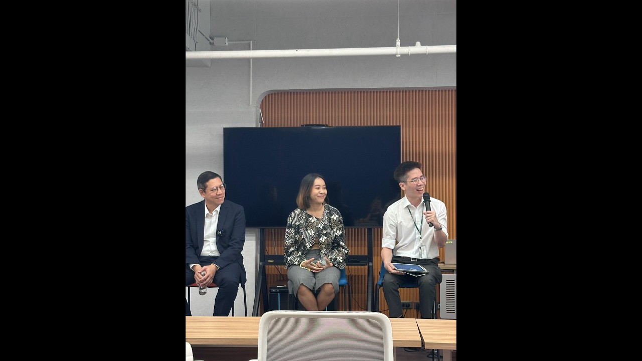 กิจกรรมเสวนา “ประสบการณ์จากผู้พัฒนานวัตกรรมดิจิตอลเพื่อ… — Transcript