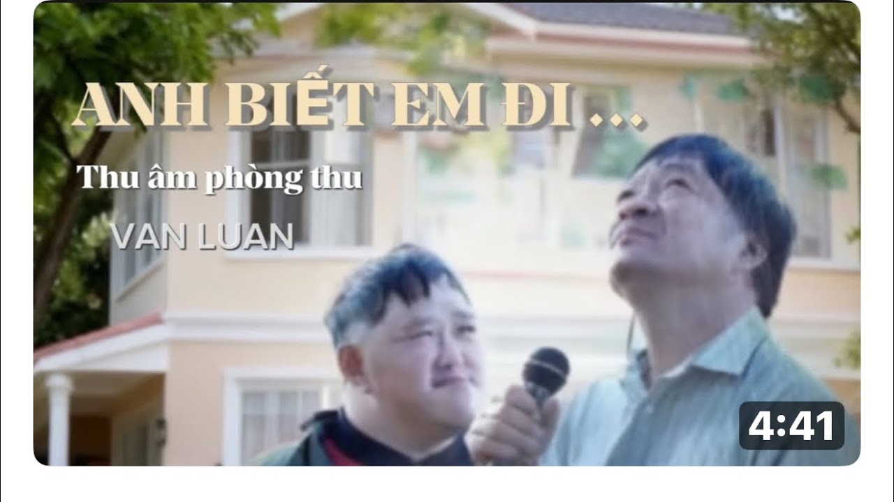 🎵 Anh Biết Em Đi Chẳng Trở Về  - Thu âm phòng thu -  Giọng  hát nhiều  cảm xúc  -Văn Luận