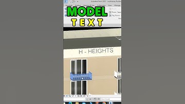 ✅Model Text Trick In Revit #revit #revitarchitecture #ytshortsviral #deepakverma
