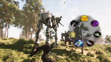 Unreal Engine 4 Action RPG WIP #5 - Impact effects, combo launcher, wind spear