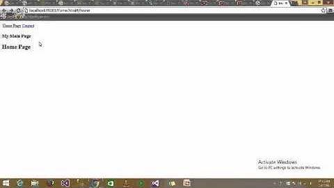 Angularjs Routing + MVC