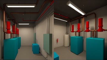 Complete Revit MEP Project ( from AutoCAD Drawing to Revit ) Part 6/10