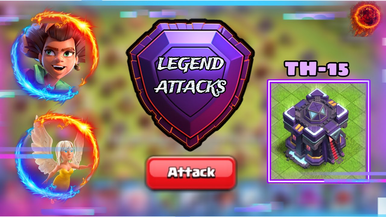 Th15 Legend League Attacks ! Queen charge recall root riders dominating !/coc Last day of season