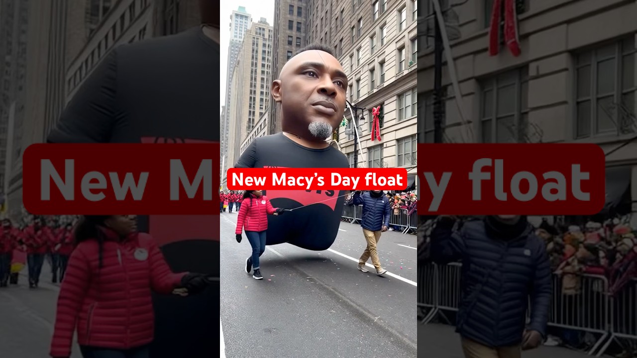 The most unusual Macy’s day float  