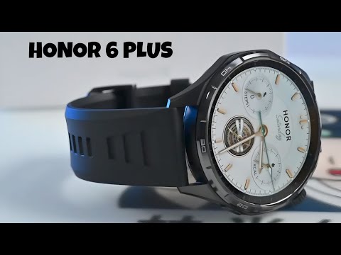 Honor Watch 6 Plus Black 🖤 Unboxing & Hands'On First Look 🔥