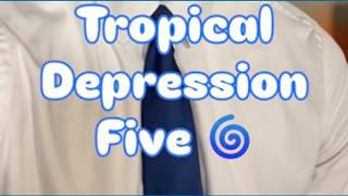 Tropical Depression Five Monday night update