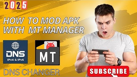 HOW TO MOD DNS CHANGER WITH MT MANAGER/ TUTORIAL 2025