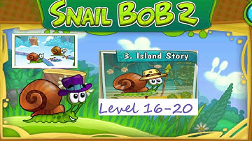 Snail Bob 2 : Island Story level 16-20