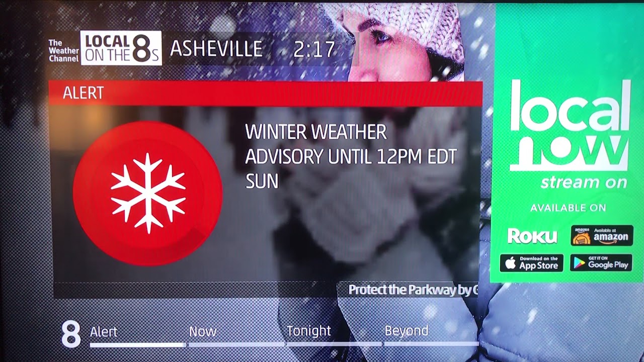 Asheville North Carolina Winter Weather Advisory Mar 24 2018 - YouTube