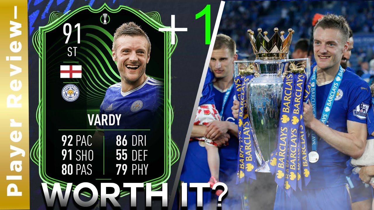 91 RATED RTTF JAMIE VARDY PLAYER REVIEW! ROAD TO THE FINAL! FIFA 22